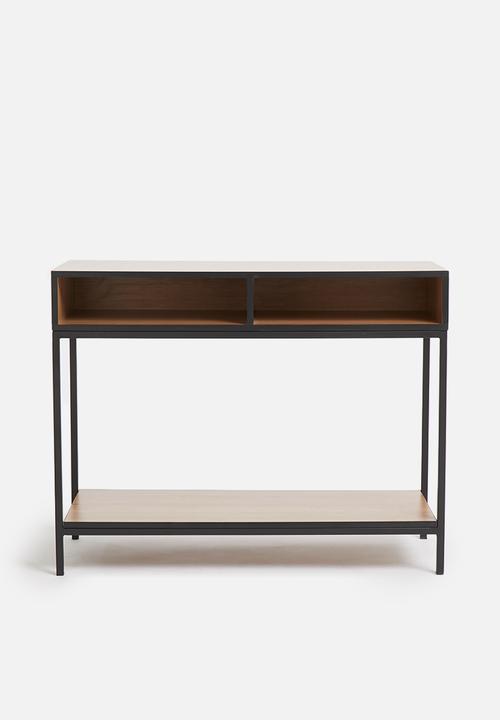 Sixth Floor - Pigeon console - natural & black