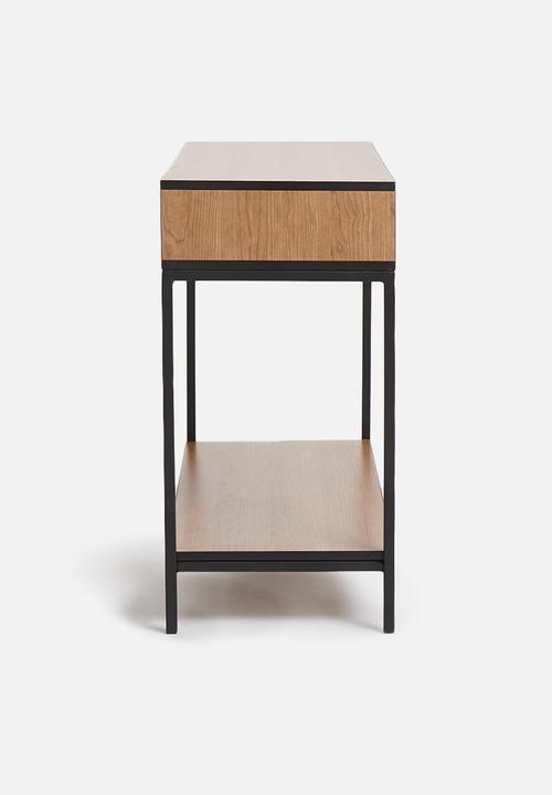 Sixth Floor - Pigeon console - natural & black