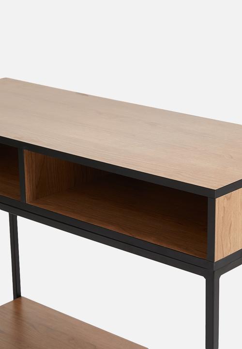 Sixth Floor - Pigeon console - natural & black