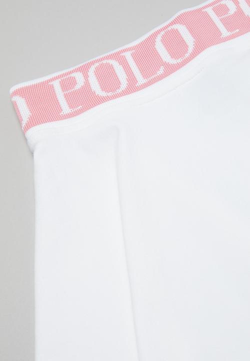 POLO - Girls julia skirt - white & pink 