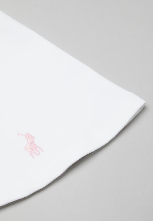 POLO - Girls julia skirt - white & pink 