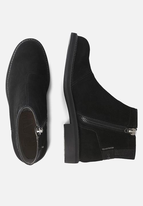 G-STAR - Garber zip boot - black