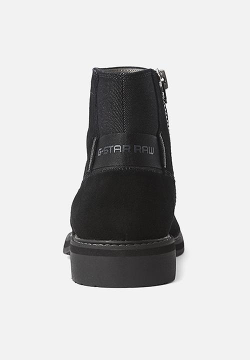 G-STAR - Garber zip boot - black