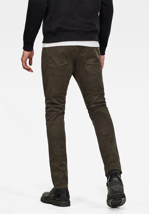 G-STAR - D-staq slim 5-pkt - dark grey 