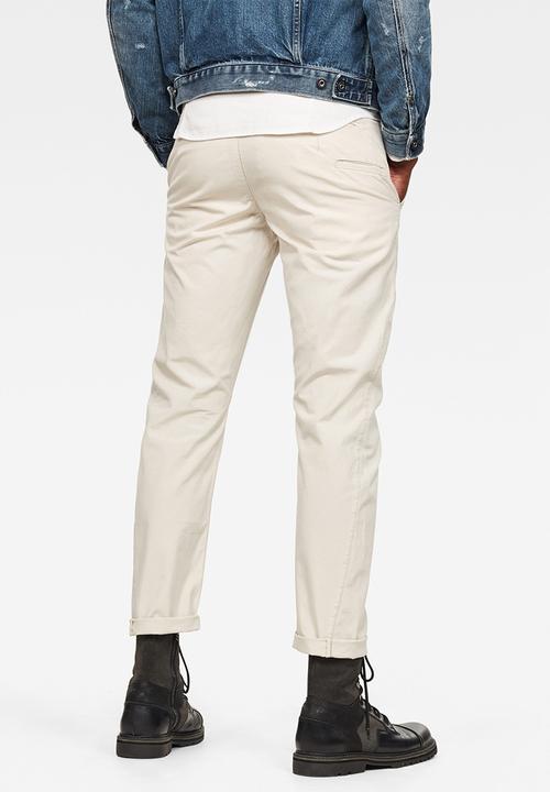 G-STAR - Vetar slim chino - cream 