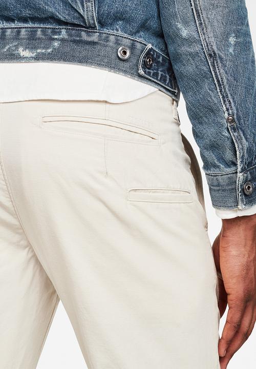 G-STAR - Vetar slim chino - cream 