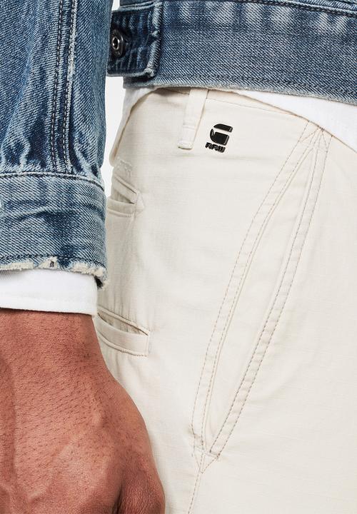G-STAR - Vetar slim chino - cream 