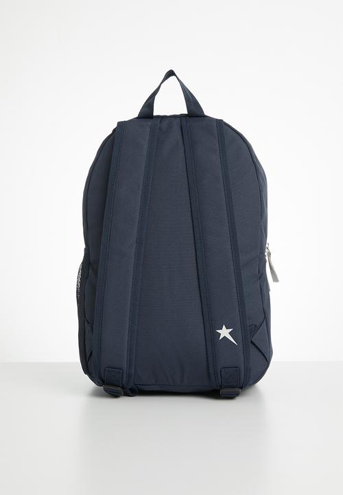 SOVIET - Salah backpack - navy & silver