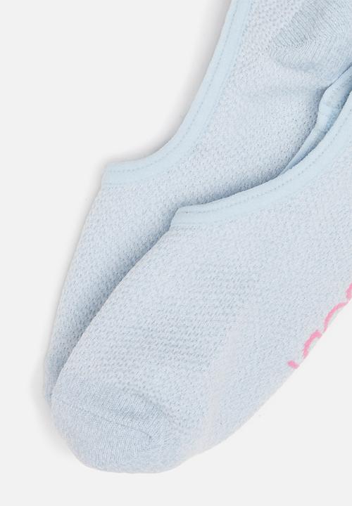 Cotton On - Fresh mesh invisible sock - baby blue