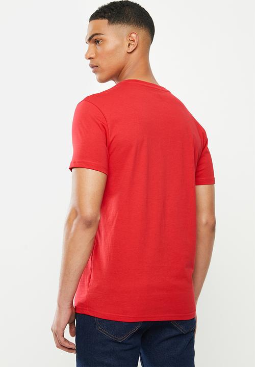 POLO - Michael v-neck tee - red
