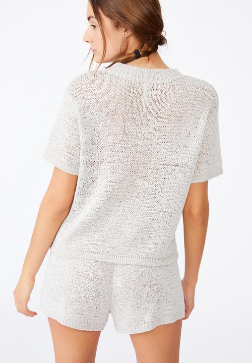 Cotton On - Summer lounge short - grey silver
