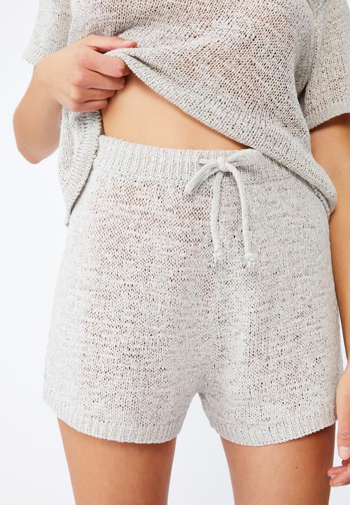 Cotton On - Summer lounge short - grey silver