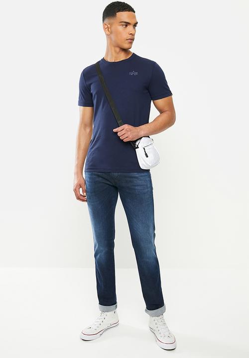 Alpha Industries - Alpha a basic tee - navy