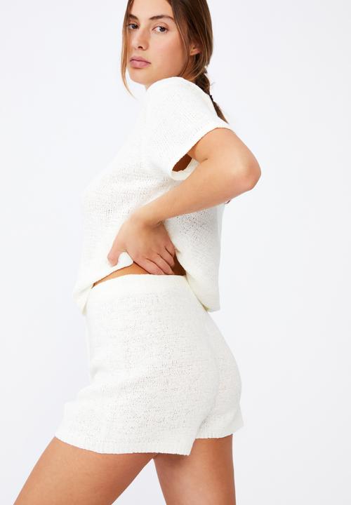 Cotton On - Summer lounge short - white