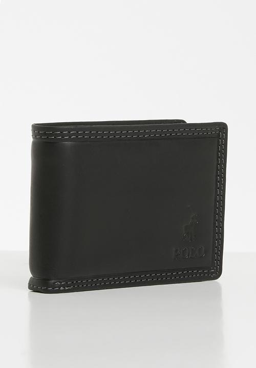 POLO - Tuscany leather sml multicard coin wallet - black