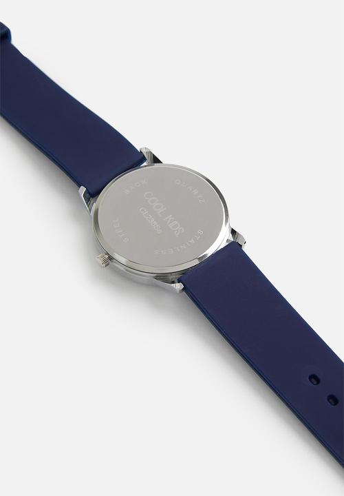 Cool Kids - Oxford watch - silver & navy