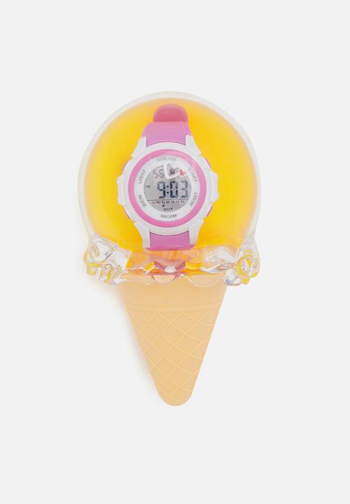 Cool Kids - Sweethearts mid-size 30m digital watch - pink