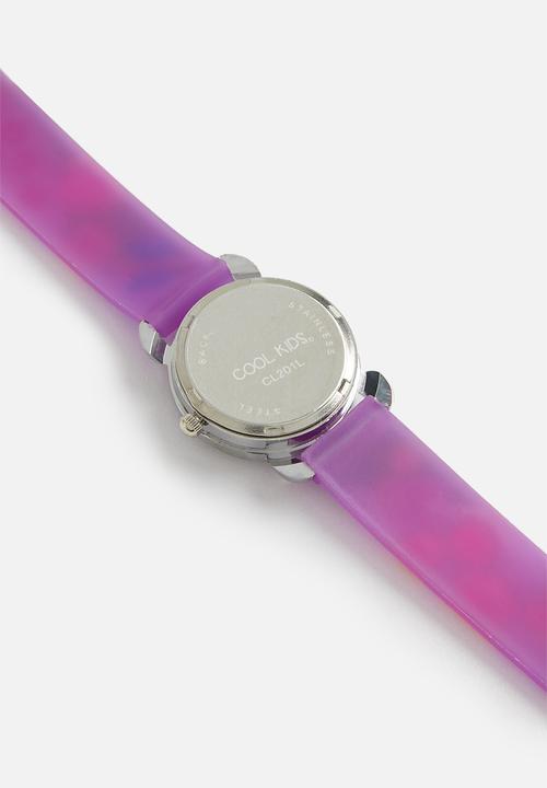 Cool Kids - Girls 3d butterfly watch - multi