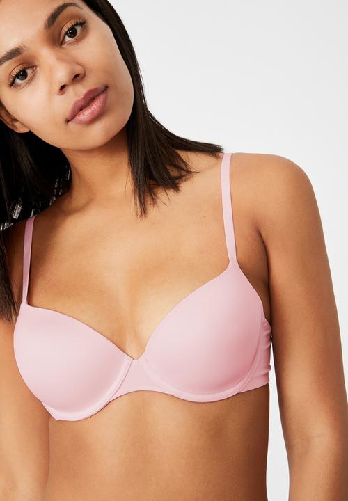 Cotton On - Ultimate comfort T-shirt bra - lilac snow