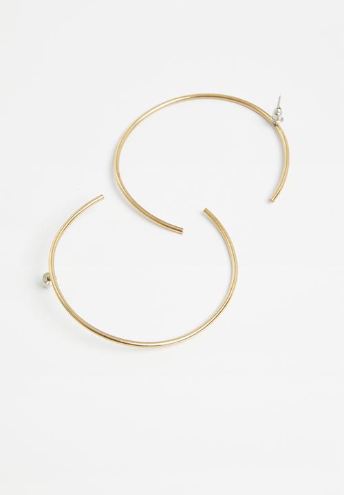 Tessa Design - Lianne hoop earrings - gold