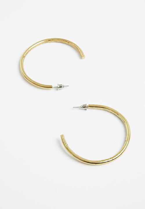 Tessa Design - Sabrina hoop earrings - gold