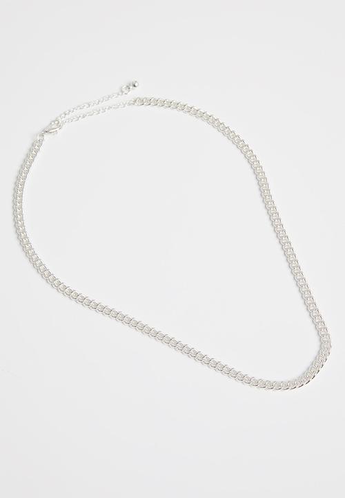 Rubi - Treasures single chain necklace - silver 