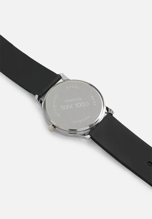Cool Kids - Oxford watch - silver & black