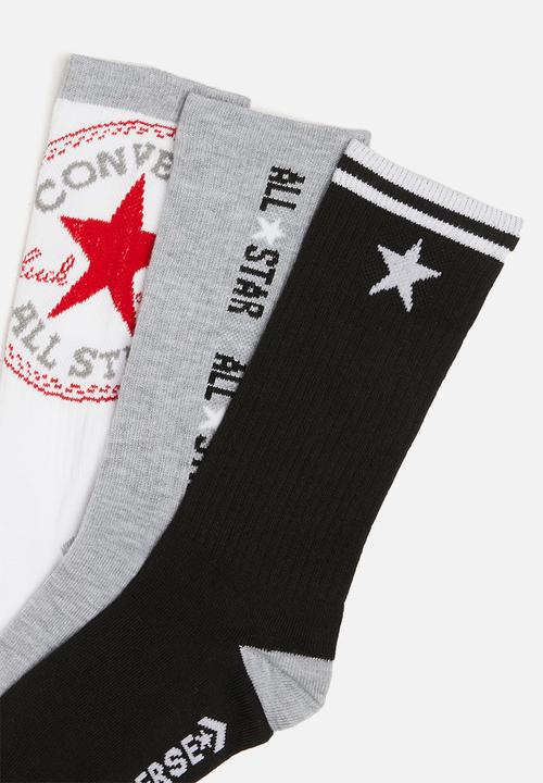 Converse - Chn cnvs ctp high crew 3 pack - multi