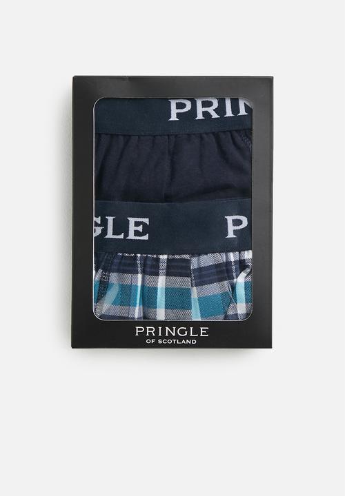 Pringle of Scotland - Milton 2 pack - navy