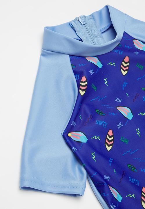 Pop Candy - Boys printed swimsuit - blue 