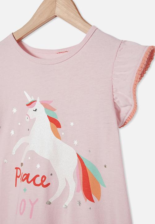 Cotton On - Katie flutter nightie - pink 