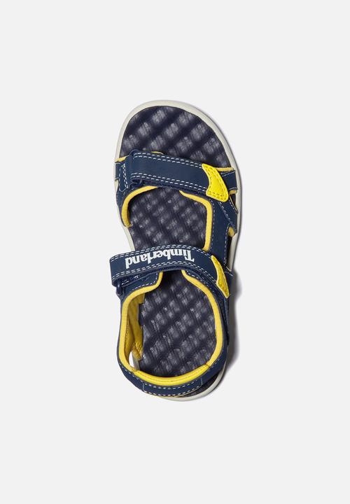 Timberland - Perkins row 2 strap - navy & yellow