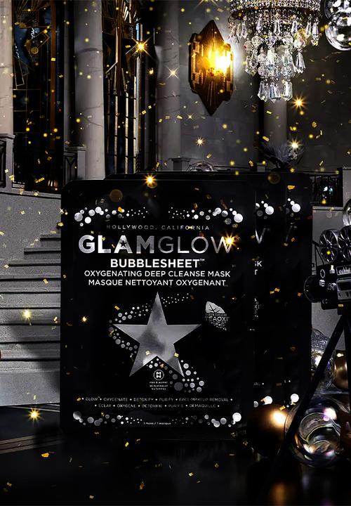 GLAMGLOW - Pre-Party Prep: Oxygenating Deep Cleanse BUBBLESHEET™ Mask Trio