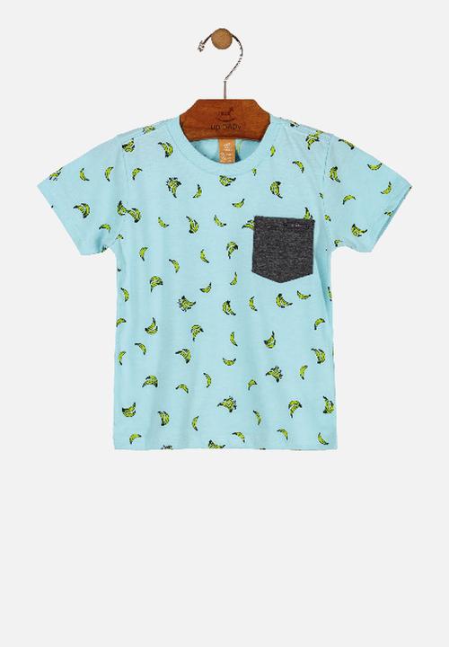 UP Baby - Boys single jersey tee - light blue