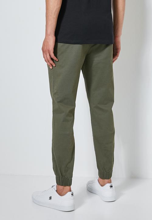 Superbalist - Blaze slim jogger - green