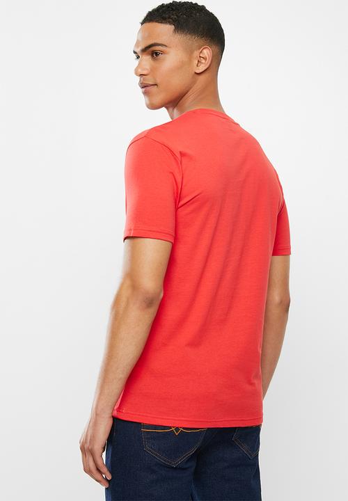 POLO - Julias big crest crew neck tee - red