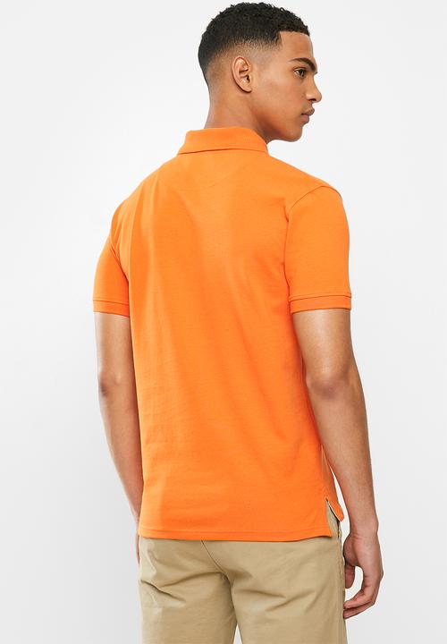 POLO - Carter custom fit ss pique golfer - orange