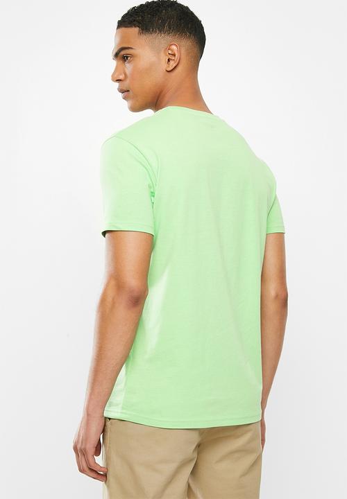 POLO - Lucas crew neck tee - light green