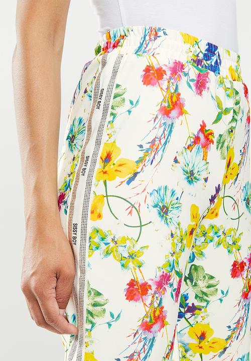 SISSY BOY - Fleur printed trackpants - multi 