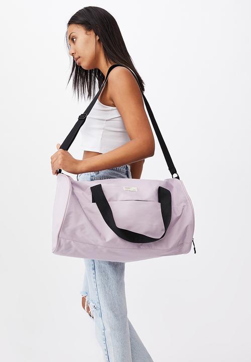 Typo - Premium barrel bag rn - heather and deep green