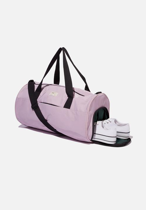 Typo - Premium barrel bag rn - heather and deep green
