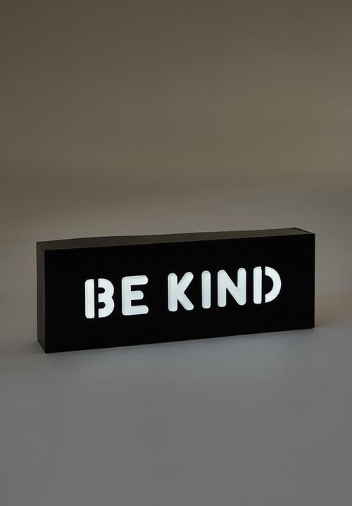 Typo - Metal block light - black