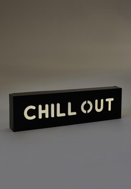 Typo - Metal block light - black