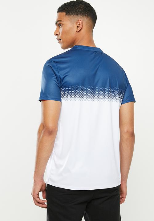 lotto - Spider ii tee - white & blue