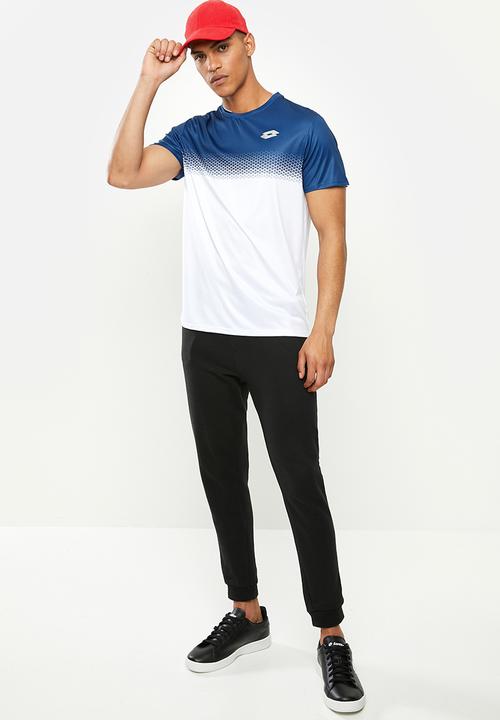 lotto - Spider ii tee - white & blue