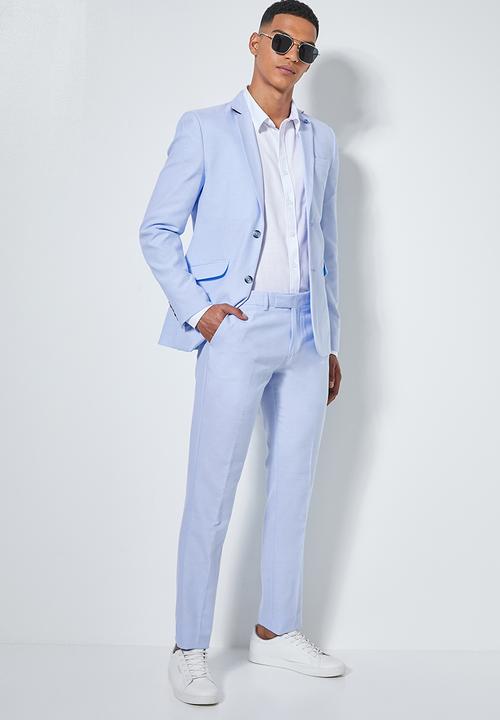 Superbalist - Regent slim fit trousers - light blue