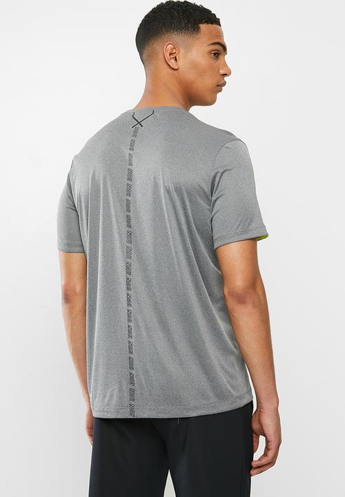 lotto - X-run tee mel pl tee - grey