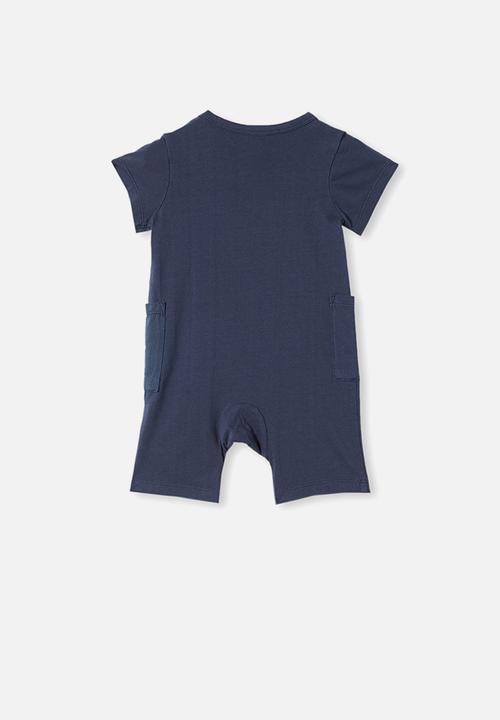 Cotton On - Beau playsuit - navy blazer wash