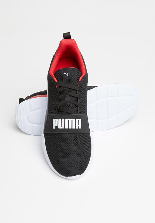PUMA - Anzarun lite bold - puma black-puma white-high risk red