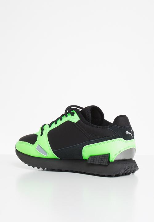 PUMA - Mile rider bright peaks - elektro green-puma black